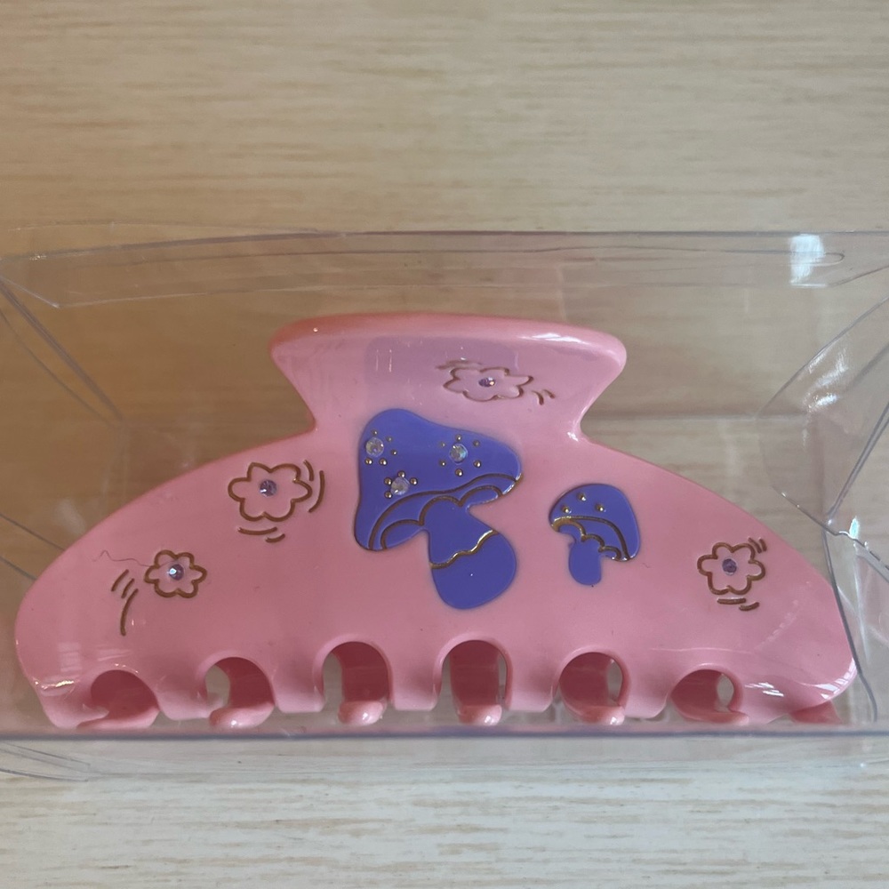 NIB Emi Jay Big Effing Clip in Purple Shroom - Picture 2 of 3